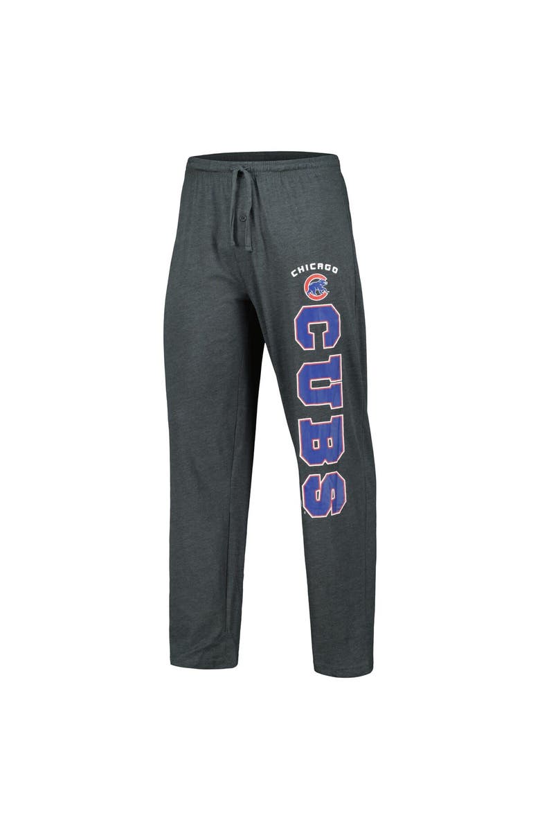 CONCEPTS SPORT Men's Concepts Sport Charcoal/Royal Chicago Cubs Meter T-Shirt & Pants Sleep Set, Alternate, color, 