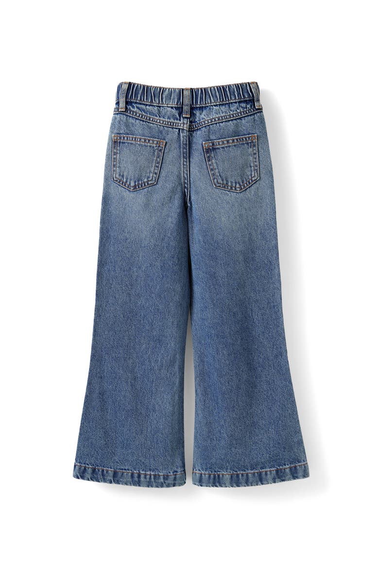 Kid's Bootleg Denim Jean, Alternate, color, Mermaid Midnight Blue