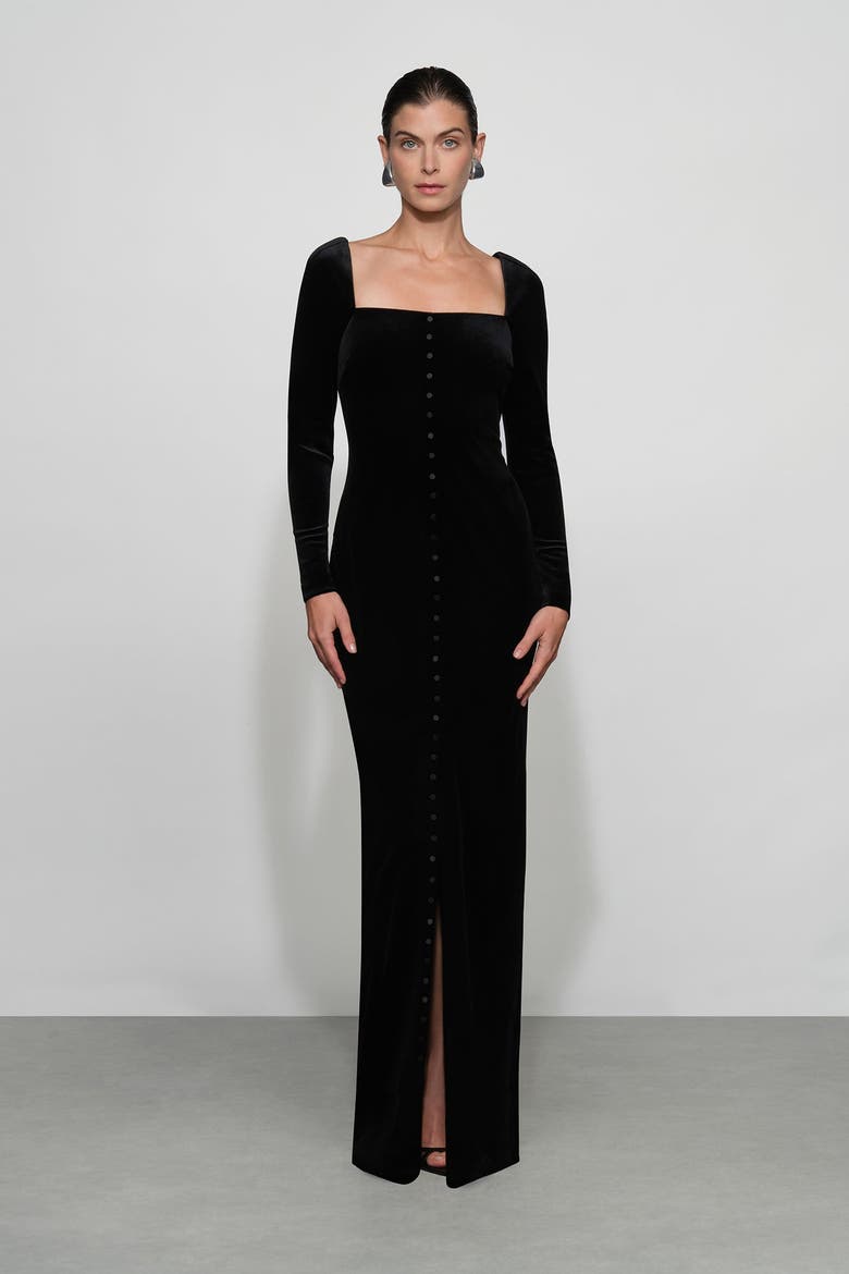 Bexley Gown, Main, color, Black
