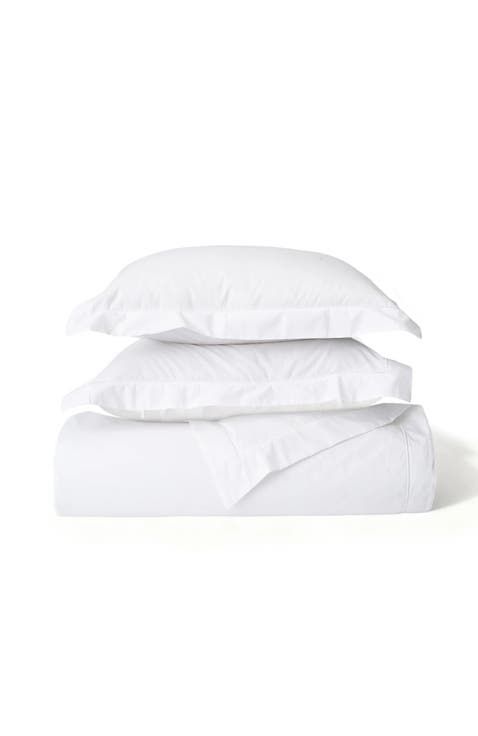 Heirloom Organic Percale Duvet Cover