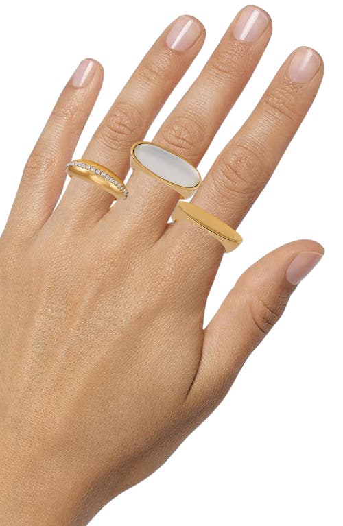 Vince Camuto Set Of 3 Assorted Rings