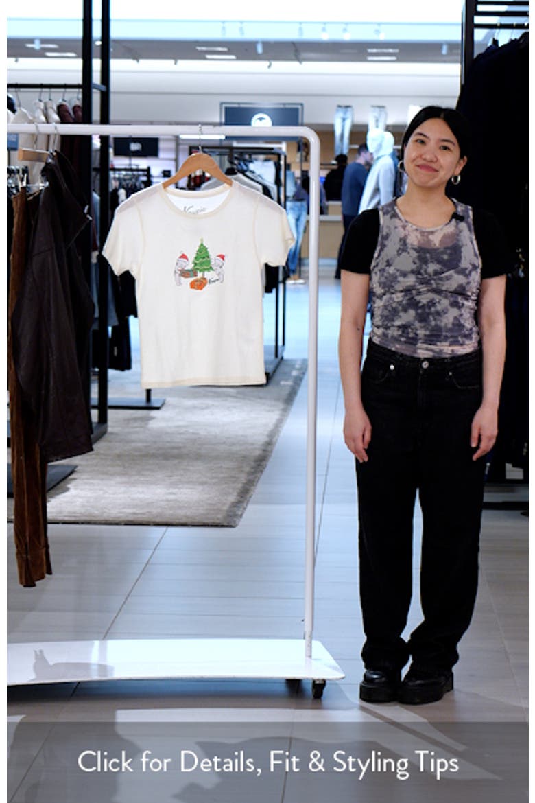Kewpie® Christmas Tree Cotton Graphic T-Shirt video
