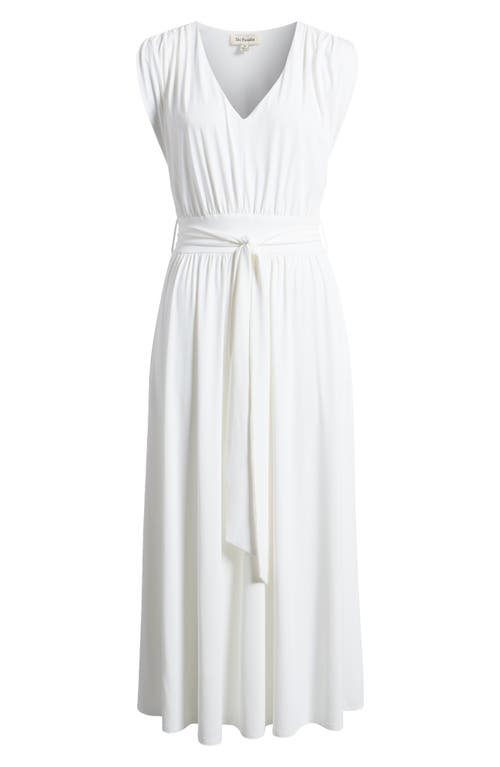 Du Paradis Cartagena Midi Dress In White