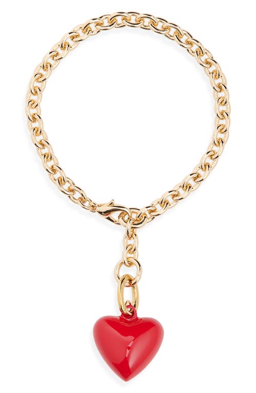 Roxanne Assoulin The Mini Happy Heart Bracelet In Gold