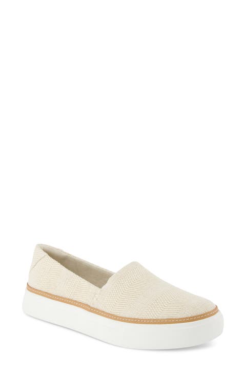 argue×U-DOT SLIP-ON NUDE BEIGE ALW SLIP-ON BEIGE