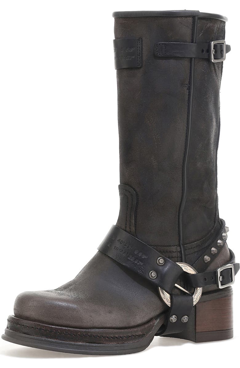 A.S.98 Chase Harness Boot, Main, color, Brushed Smoke
