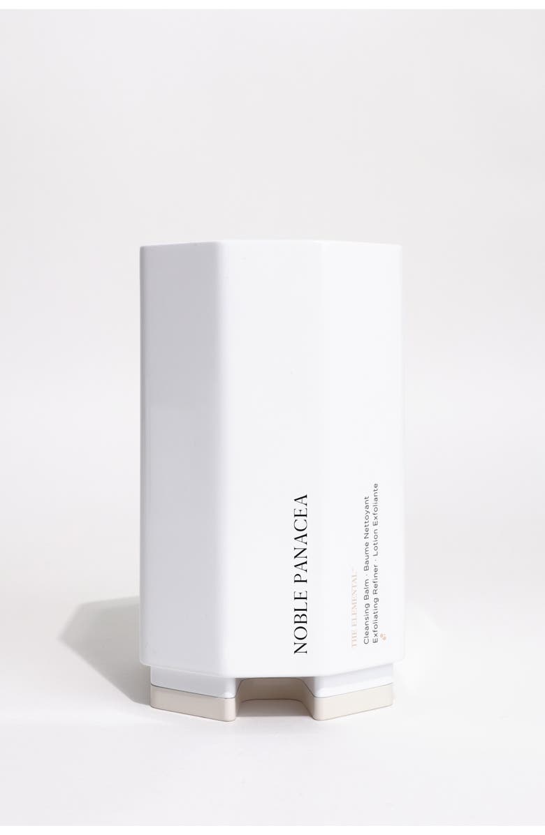 Noble Panacea The Elemental Cleansing Balm & Exfoliating Refiner, Main, color, White
