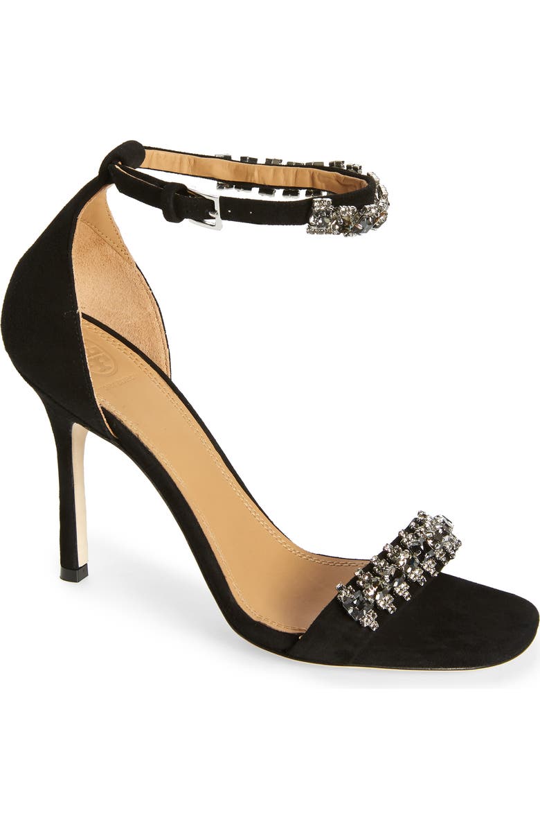 Tory Burch Embellished Leather Sandal, Main, color,