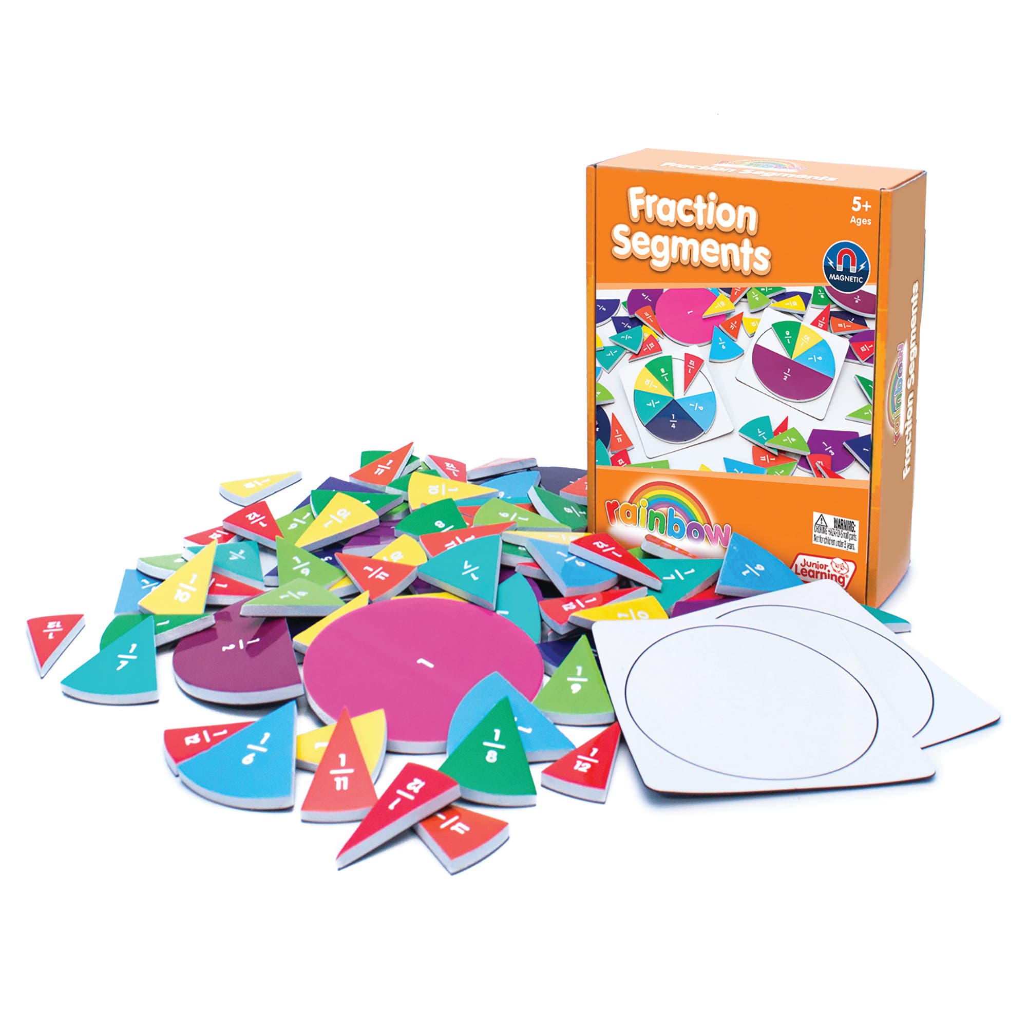 Fraction Segments Magnetic Activities Learning Set
