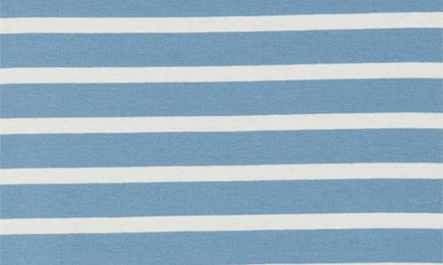 Seasalt Cornwall Sailor Stripe Long Sleeve Organic Cotton T-shirt In Blue
