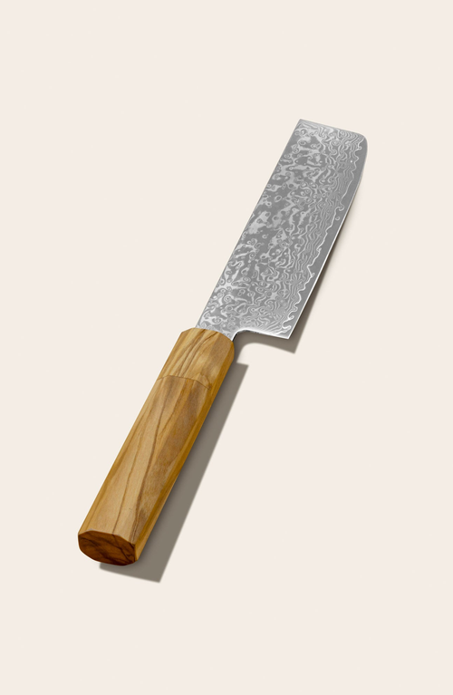 Italic Kumo Knife Set With Knife Block In Brown