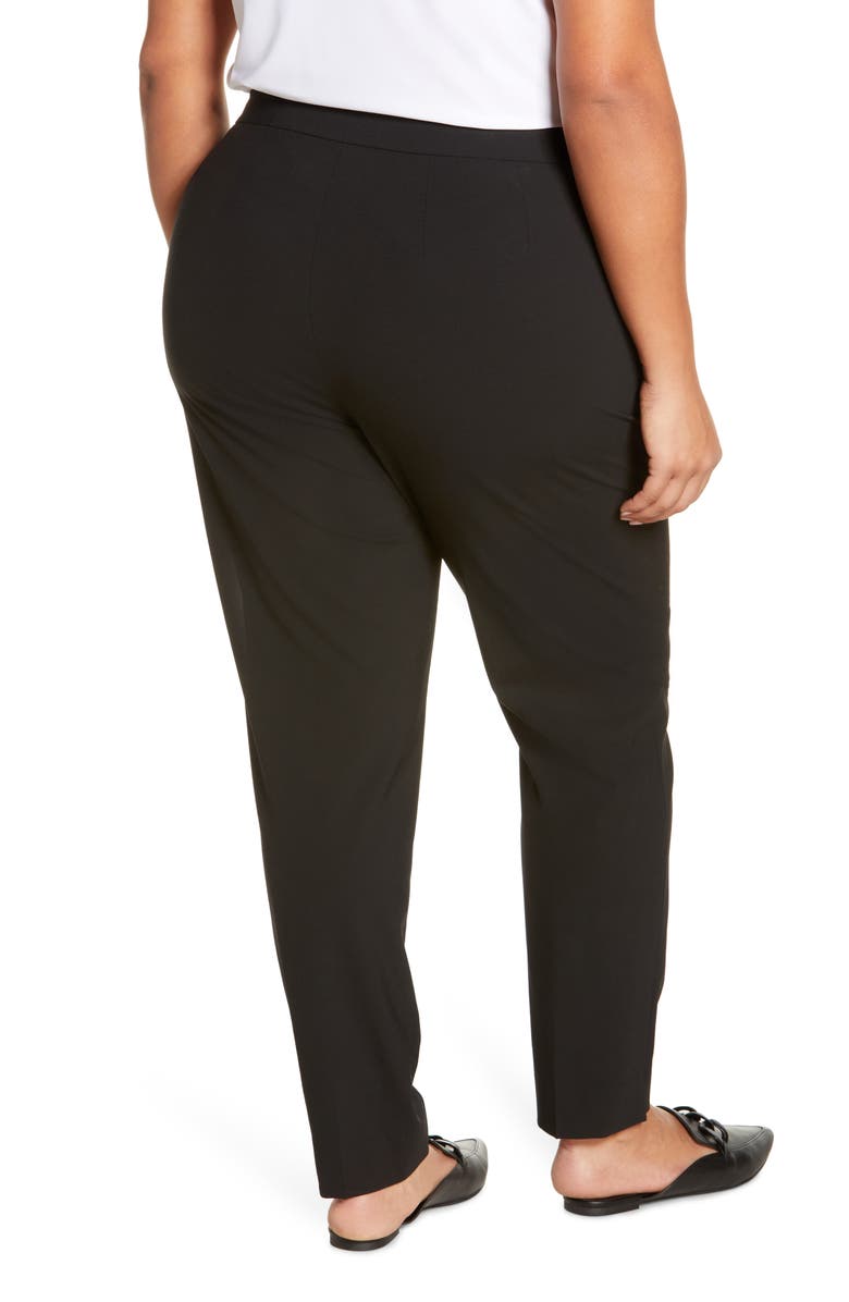 Lafayette 148 New York Irving Stretch Wool Pants, Alternate, color,