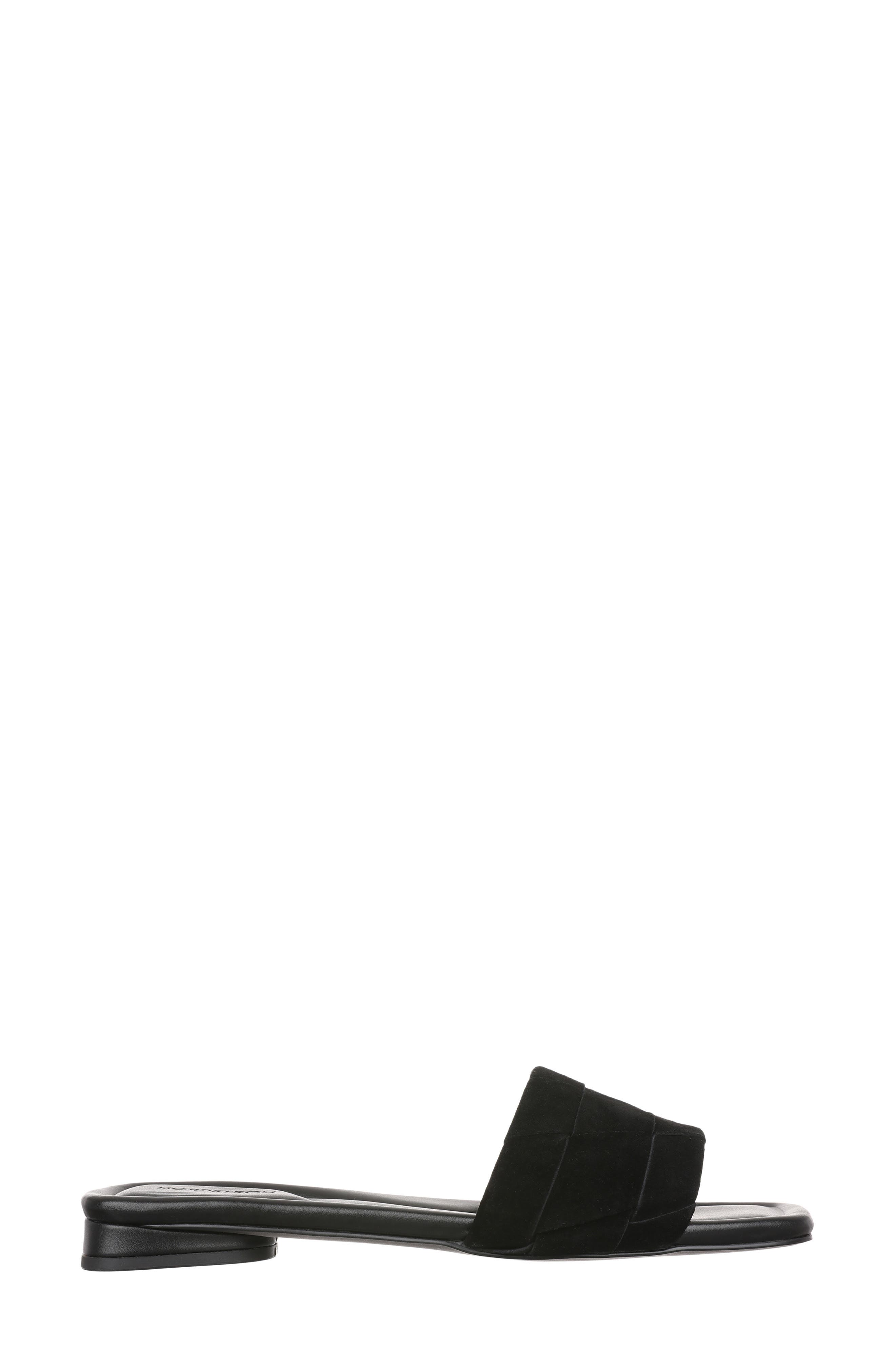 Nordstrom Brynn Slide Sandal, Alternate, color, Black