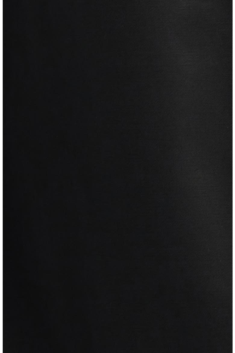 Water Resistant Hooded Trench Coat, Alternate, color, BLACK