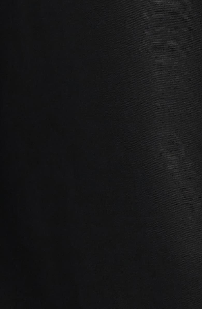 Michael Kors Water Resistant Hooded Trench Coat, Alternate, color, Black