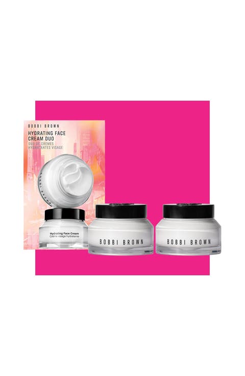 Hydrating Face Cream Moisturizer Duo Gift Set $140 Value