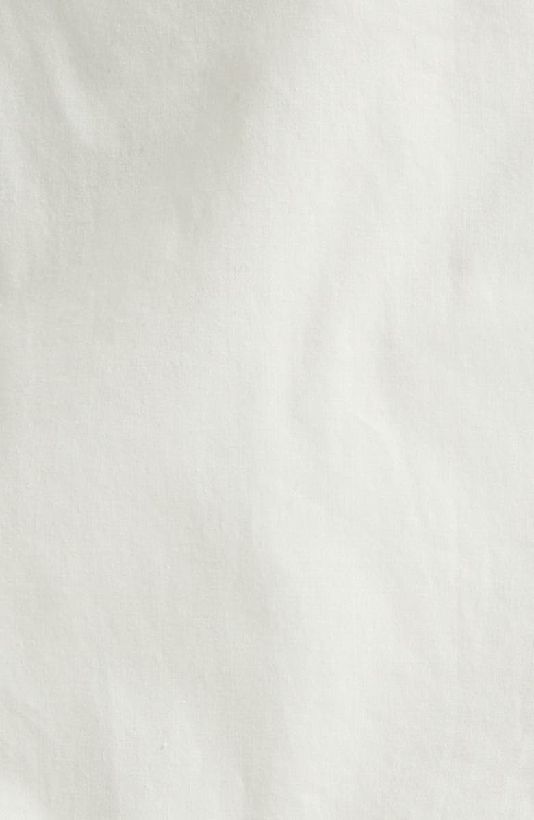 Cinq à Sept Paisley Bloom Embroidered Miniskirt, Alternate, color, Cream/White