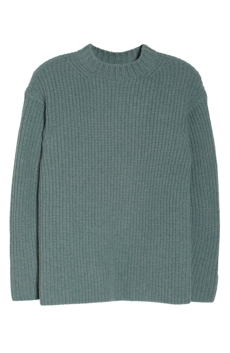 Vince Boxy Mock Neck Wool Blend Sweater, Alternate, color,