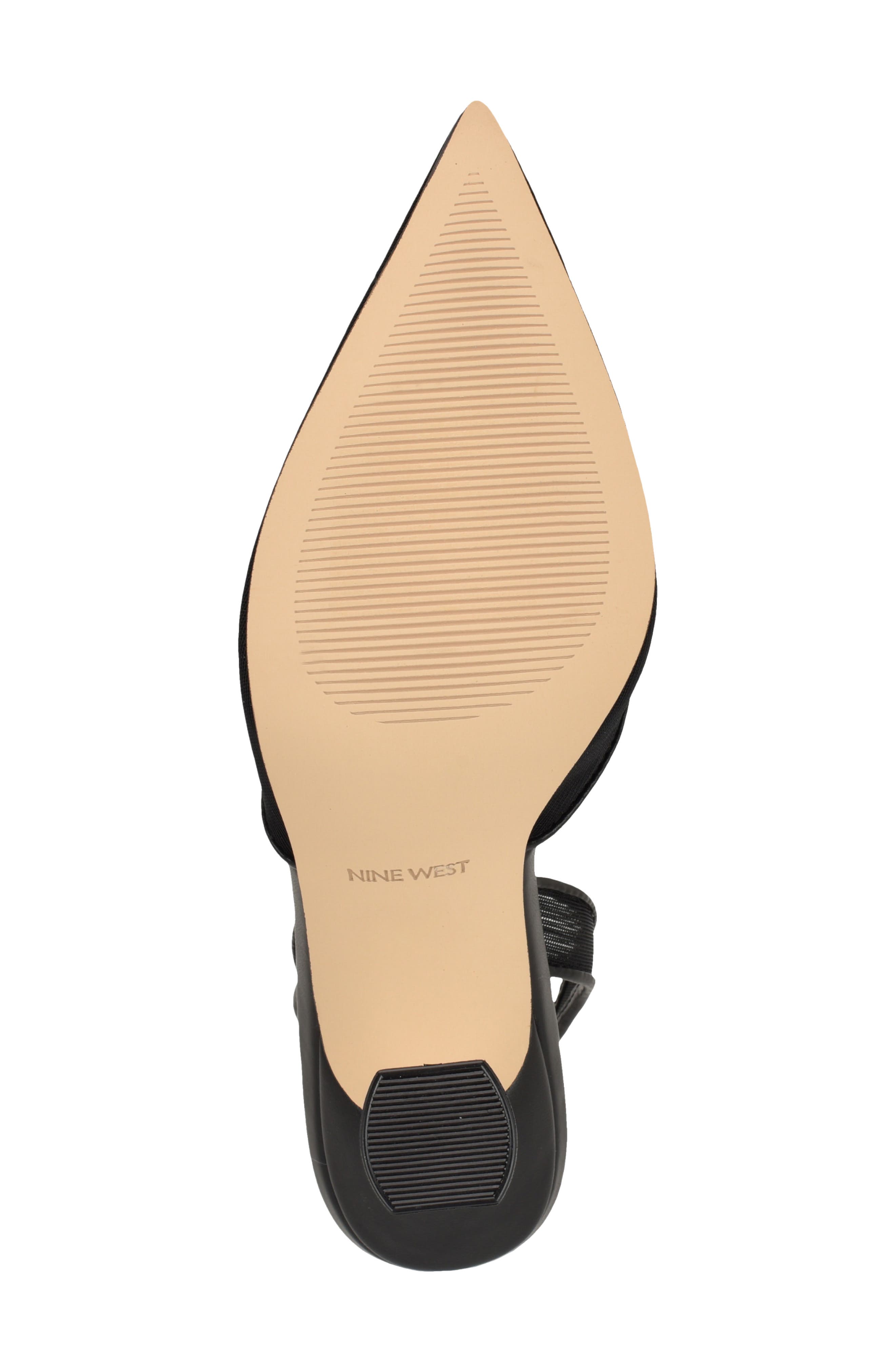Nine West Kansy Slingback Pump, Alternate, color, Black