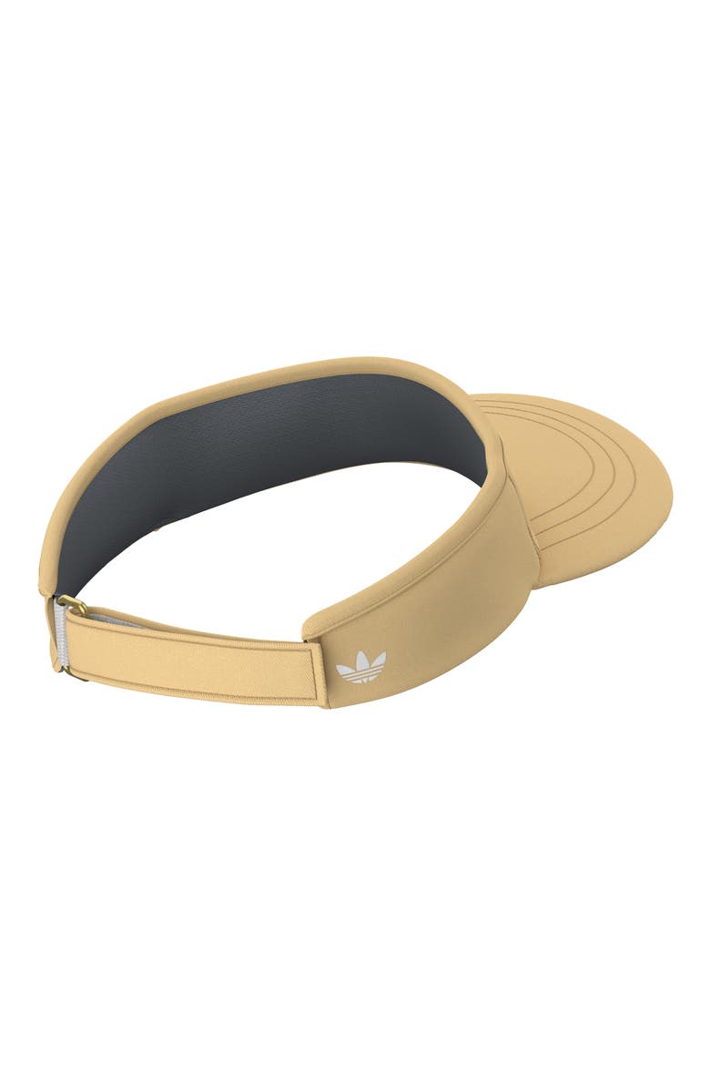 Signature Logo Visor, Alternate, color, ORANGE TINT/ WHITE