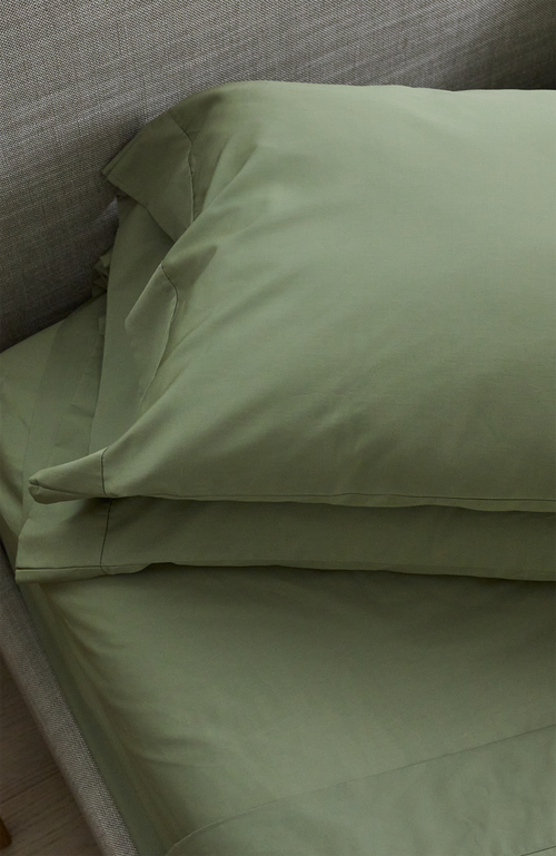 Slumber Cloud Performance Cotton Pillowcases In Green