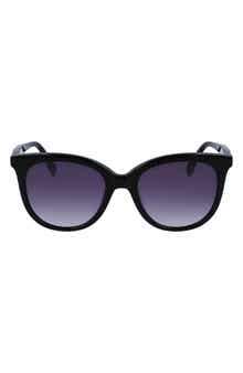 Longchamp 54mm Gradient Tea Cup Sunglasses