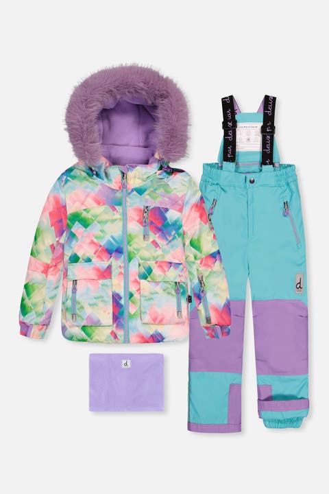 Diamond Play Jacket & Reinforced Pants Two Piece Snowsuit