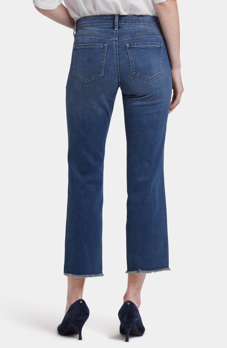 NYDJ Marilyn High Waist Geo Tape Pocket Detail Ankle Jeans, Alternate, color, Valencia Surf