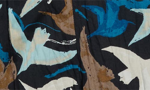 Seasalt Cornwall Larissa Printed Organic Cotton Button-up Shirt In Multi