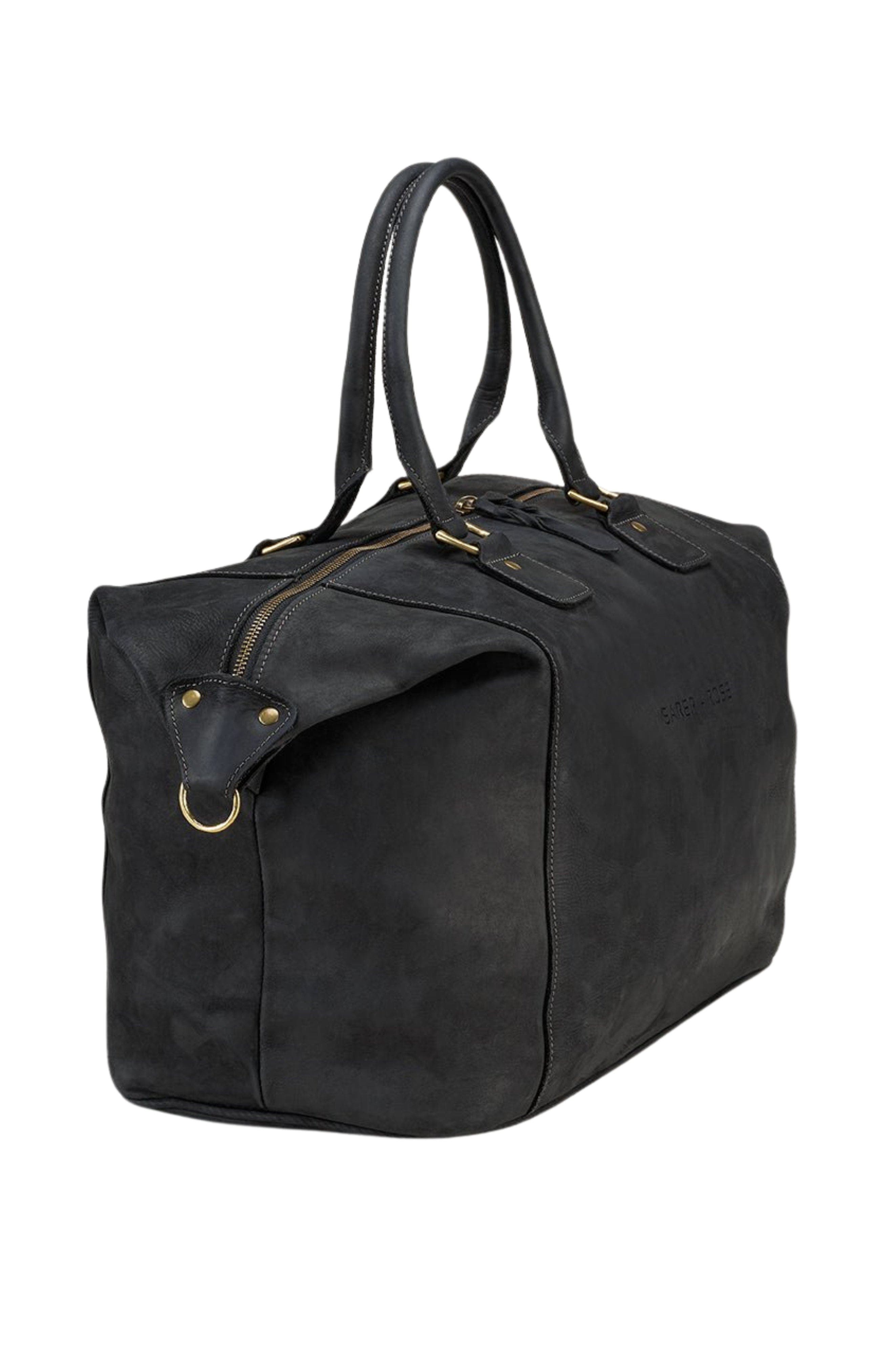 Sarep + Rose The Oakley Travel Weekend Bag, Alternate, color, Black Nubuck