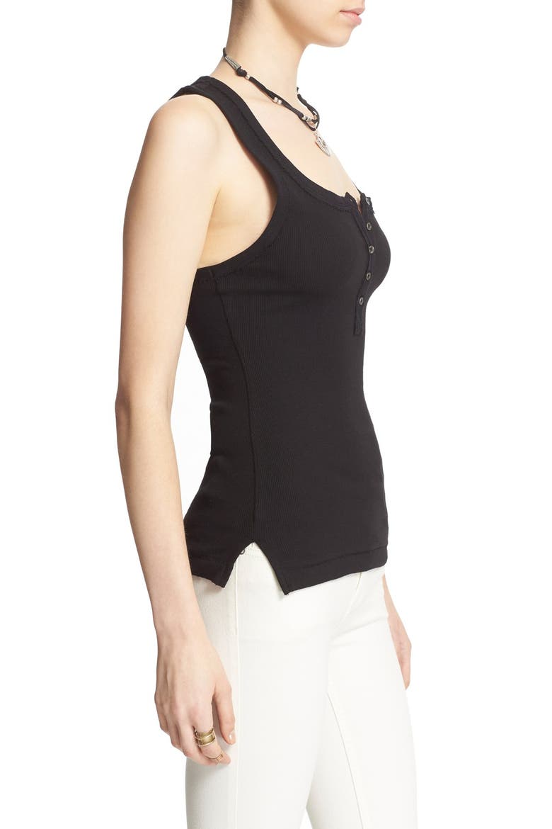 'Time Out' Tank, Alternate, color, BLACK