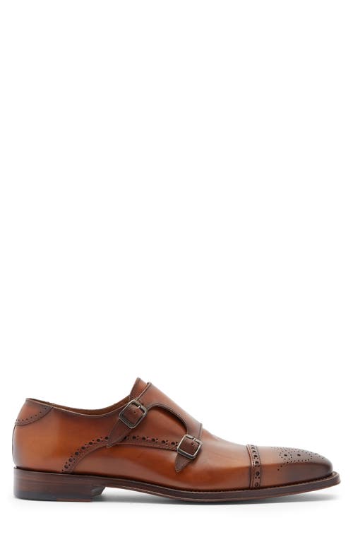 Antonio Maurizi Double Monk Strap Shoe In Brown