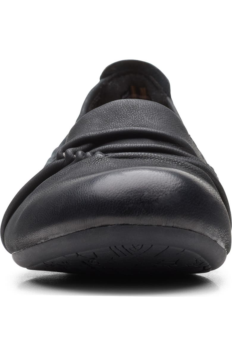 Clarks<sup
®</sup
Rena Way Flat, Alternate, color, Black