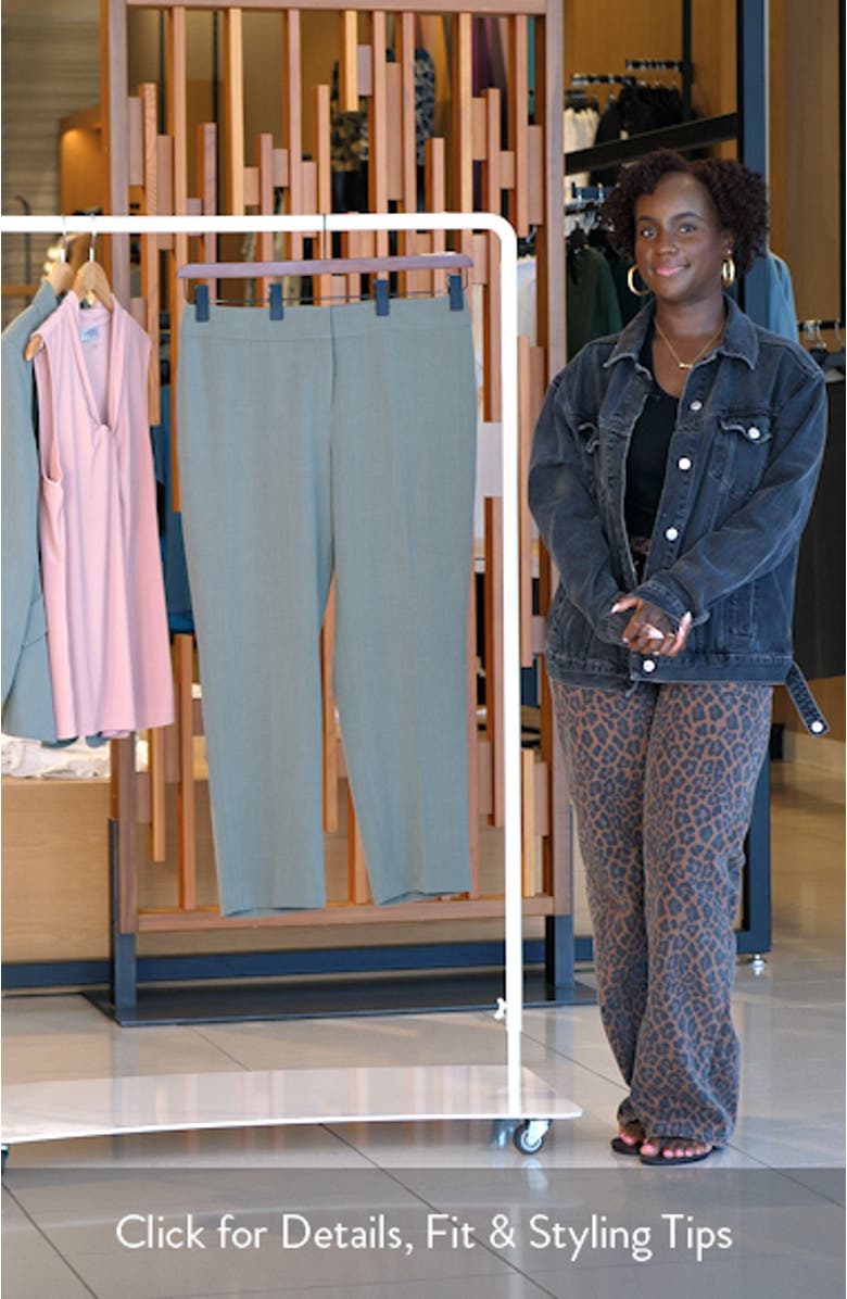 Flat Front Slim Pants, sales video thumbnail