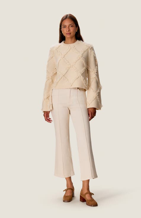 Thea Fringe Sweater