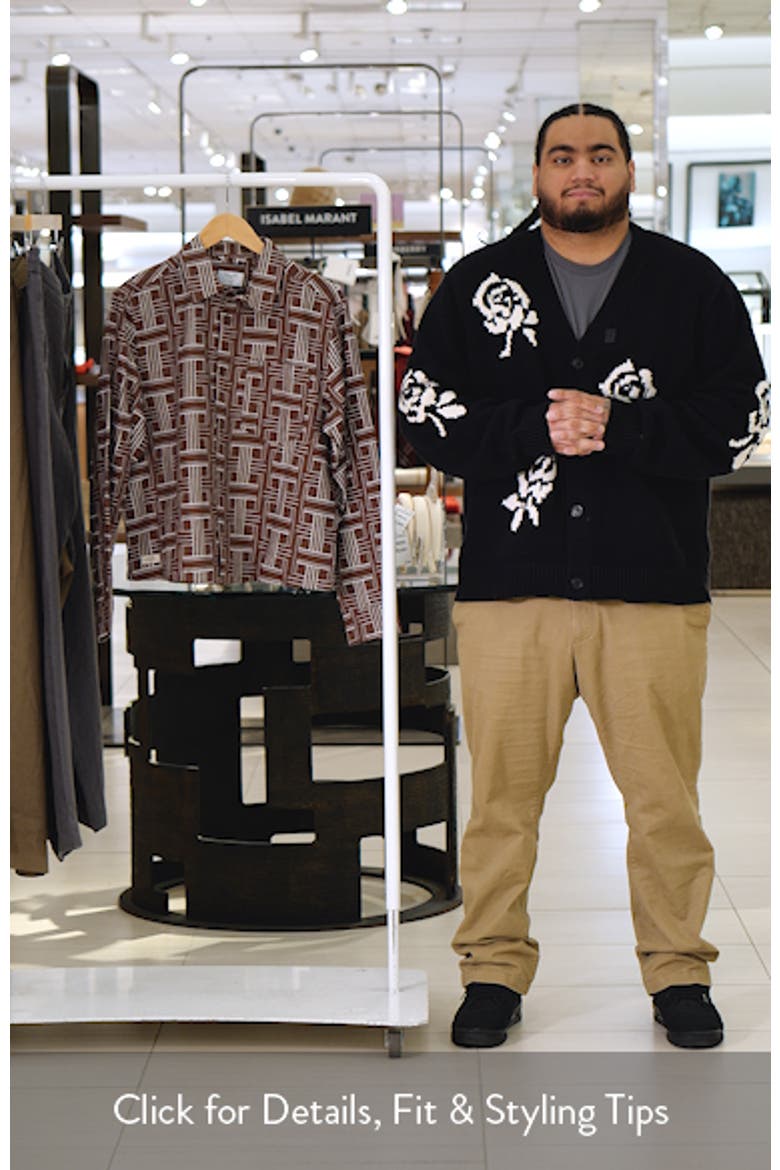 Shashiko Embroidered Button-Up Shirt video