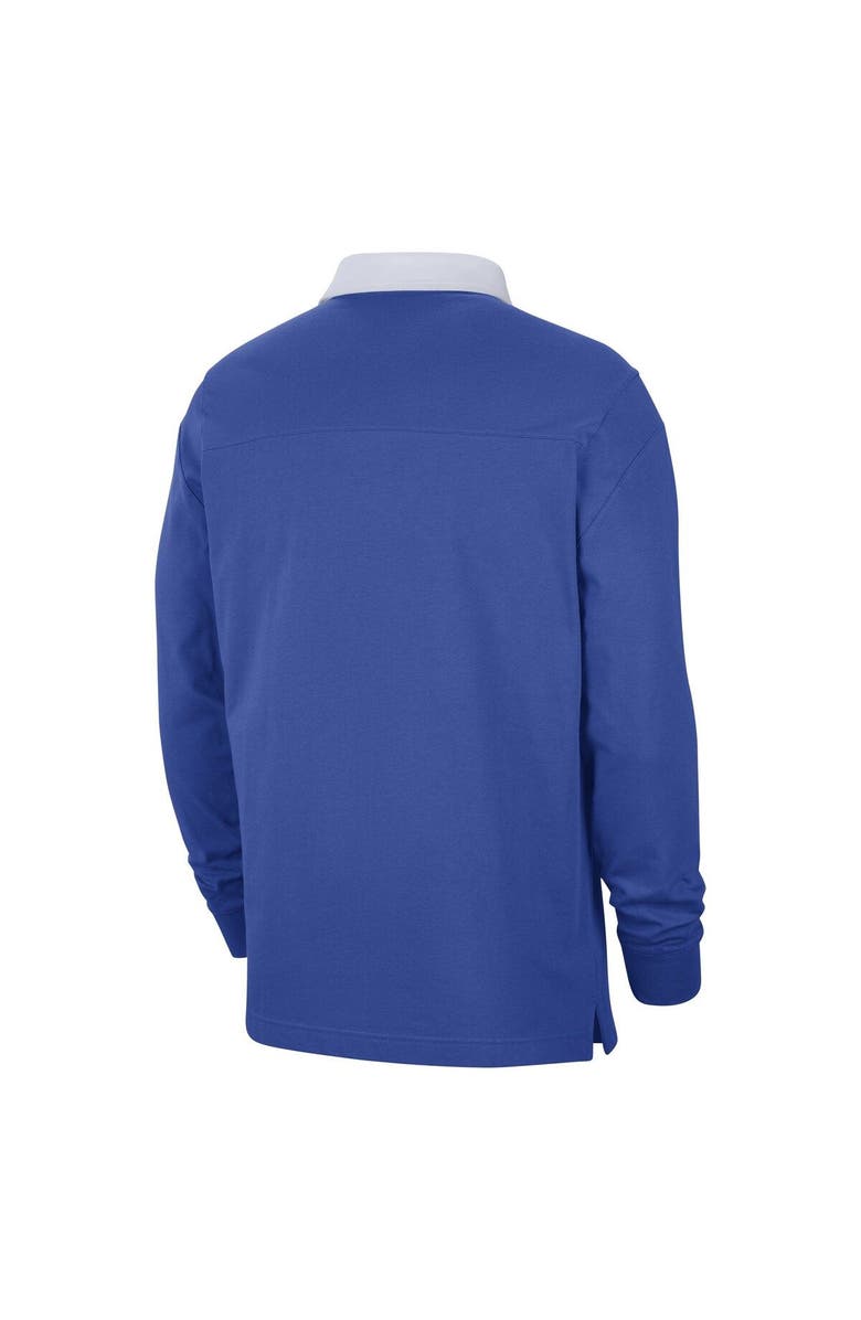 Nike Men's Nike Royal Florida Gators Striped Long Sleeve Polo, Alternate, color, Royal