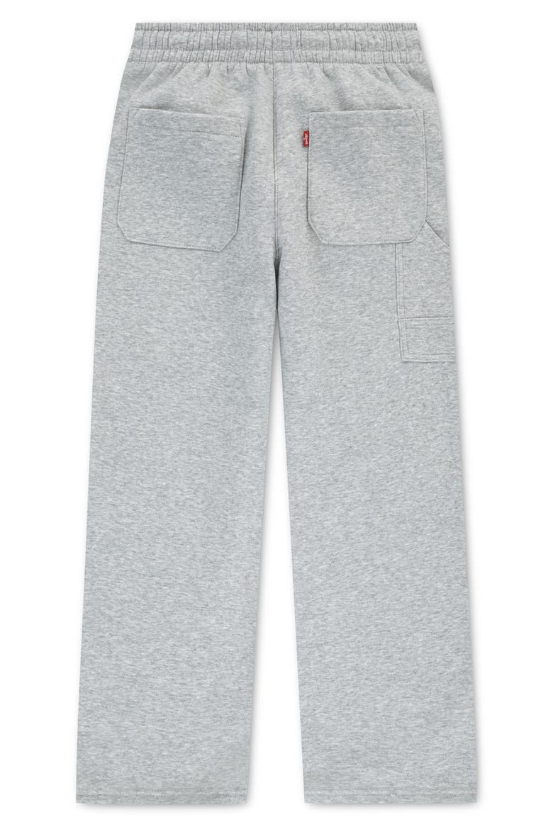 Kids' Baggy Carpenter Sweatpants, Alternate, color, GREY HEATHER