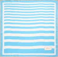 Jacquemus Le Foulard Stripe Silk Scarf