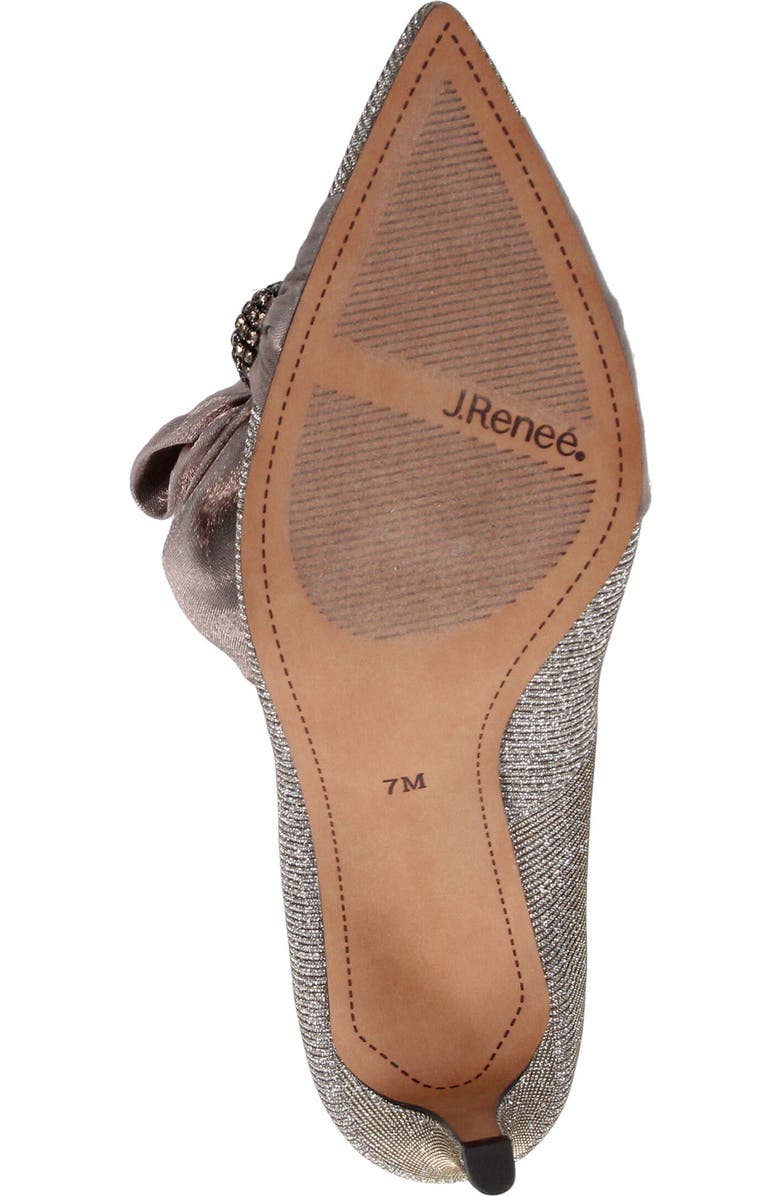 J. Reneé Hirisha Pointed Toe Pump, Alternate, color, Pewter