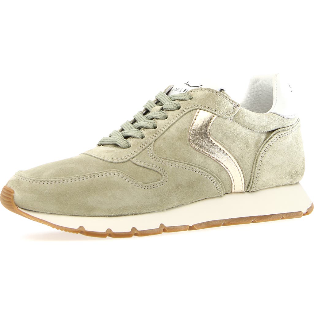 Voile Blanche Julia Sneaker In Pale Sage