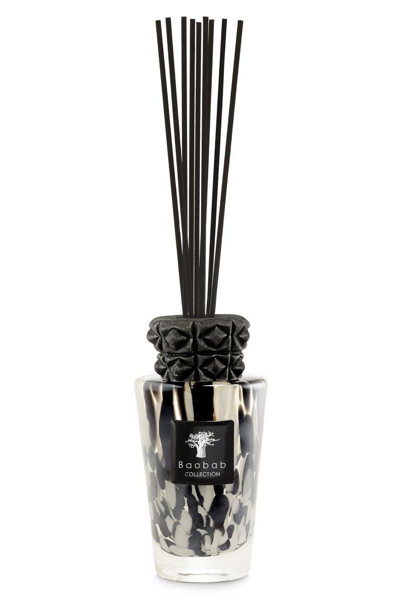 Black Pearls Fragrance Diffuser, Main, color, TRANSPARENT/ BLACK