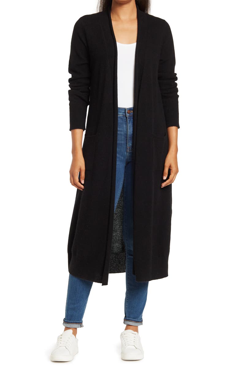 Magaschoni Cashmere Duster Cardigan, Main, color, 