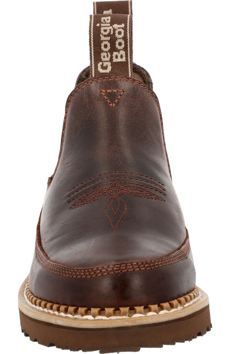 Georgia Boot Women's Romeo Work Shoe, Alternate, color, Brown