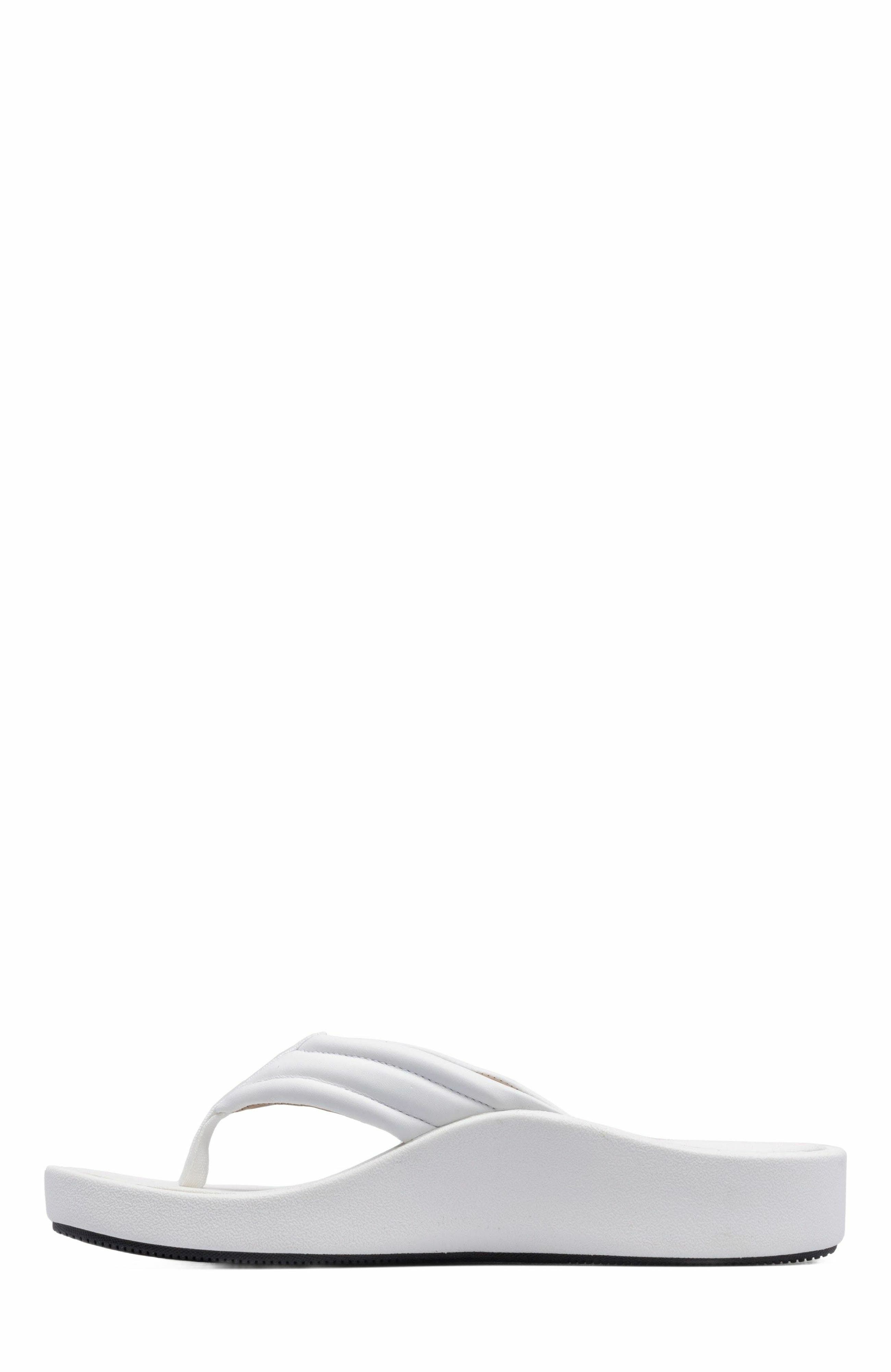 ABEO Paseo Thong Sandal, Alternate, color, White - Regular