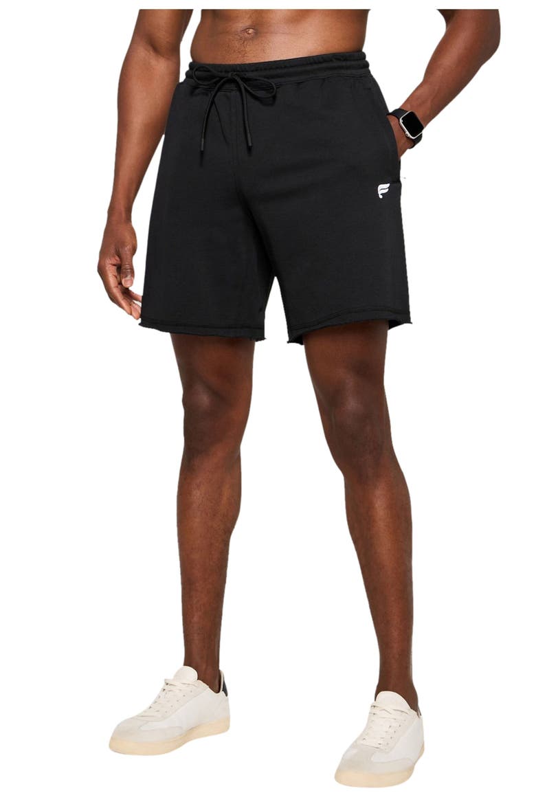 Men's The Year Round Terry Sweatshort, Alternate, color, Black