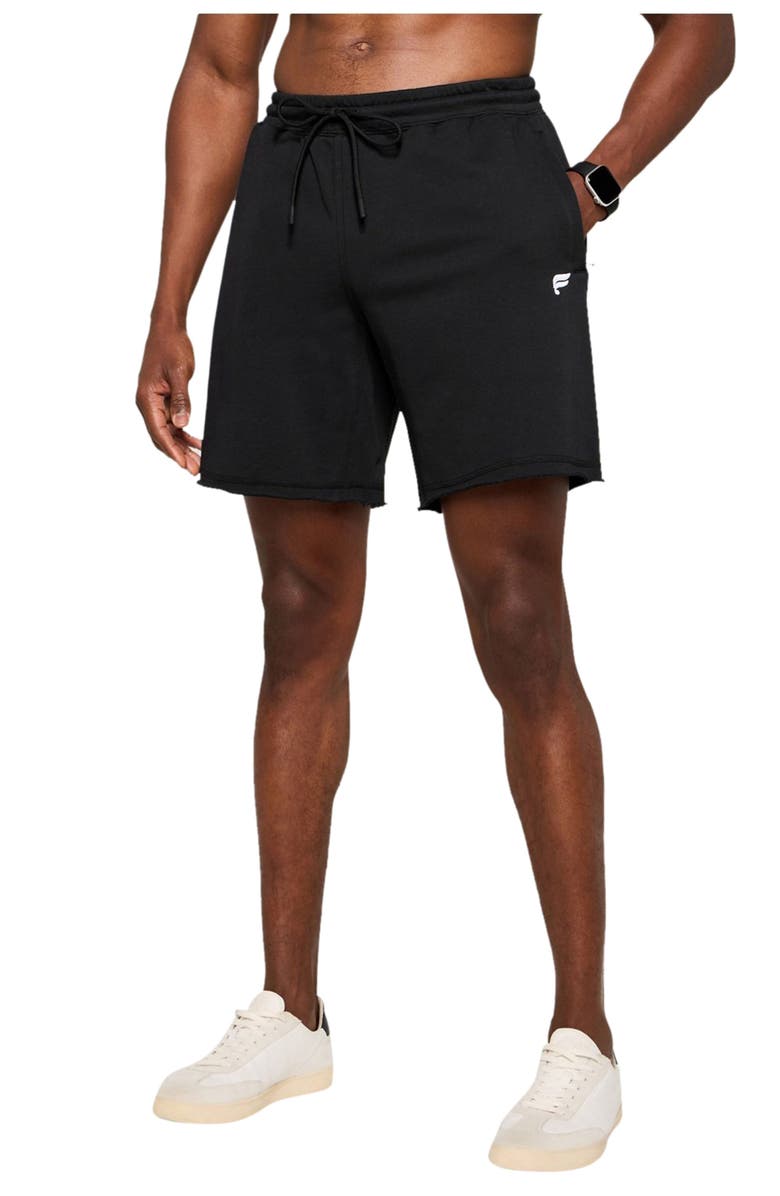 Fabletics Men's The Year Round Terry Sweatshort, Alternate, color, Black