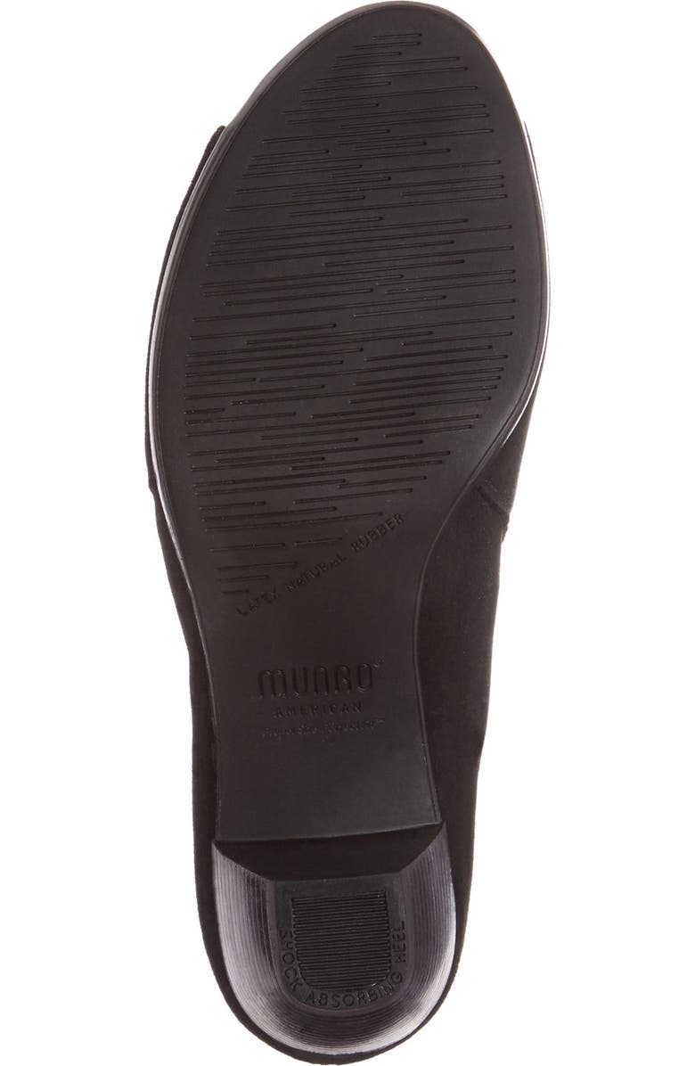 Munro 'Luisa' Open Toe Bootie, Alternate, color,