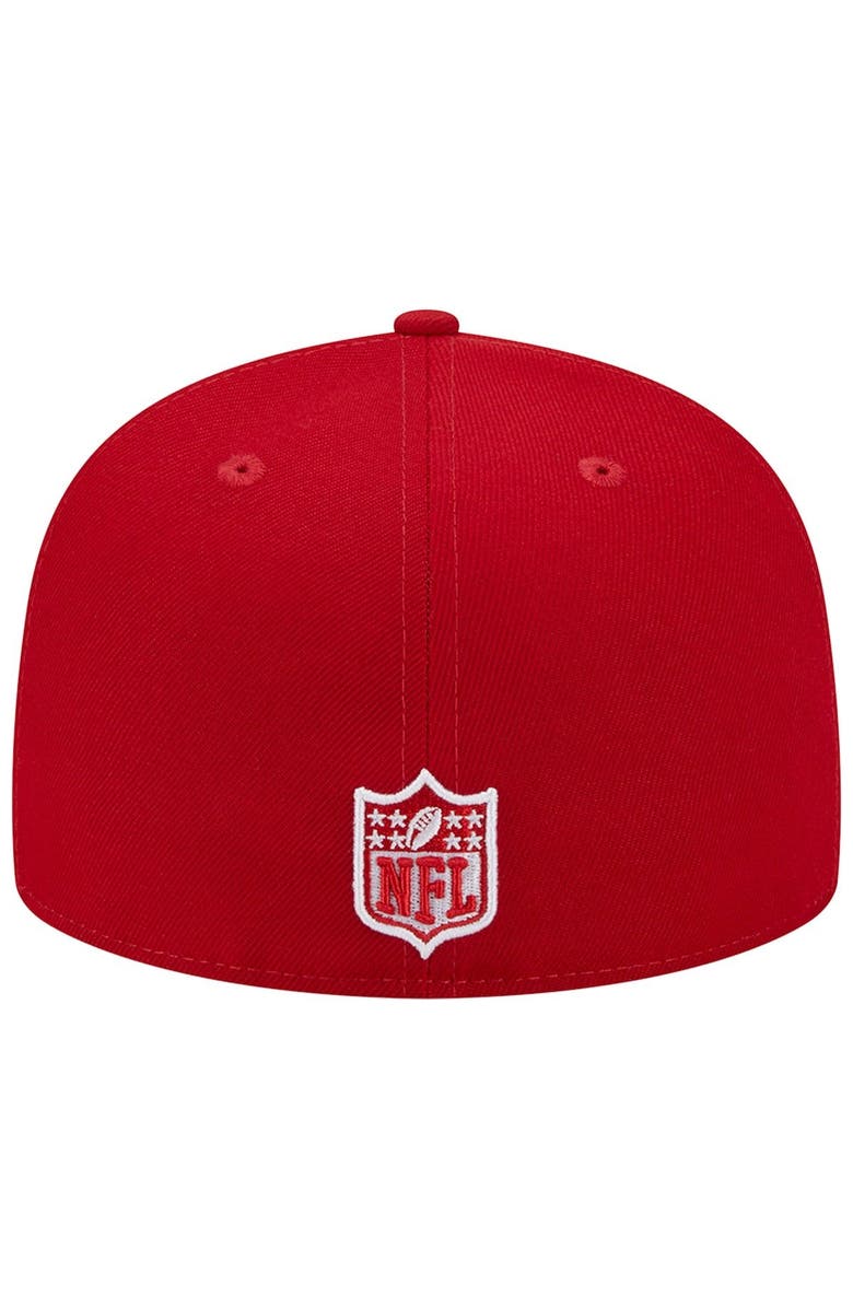 New Era Men's New Era Scarlet Los Angeles Chargers Super Bowl XXIX Main Patch 59FIFTY Fitted Hat, Alternate, color, 