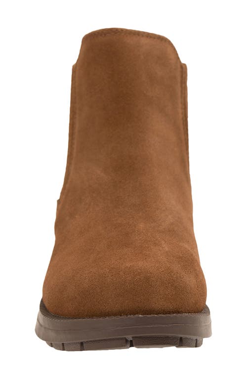 Revitalign Kodiak Bluff Water Resistant Chelsea Boot In Brown